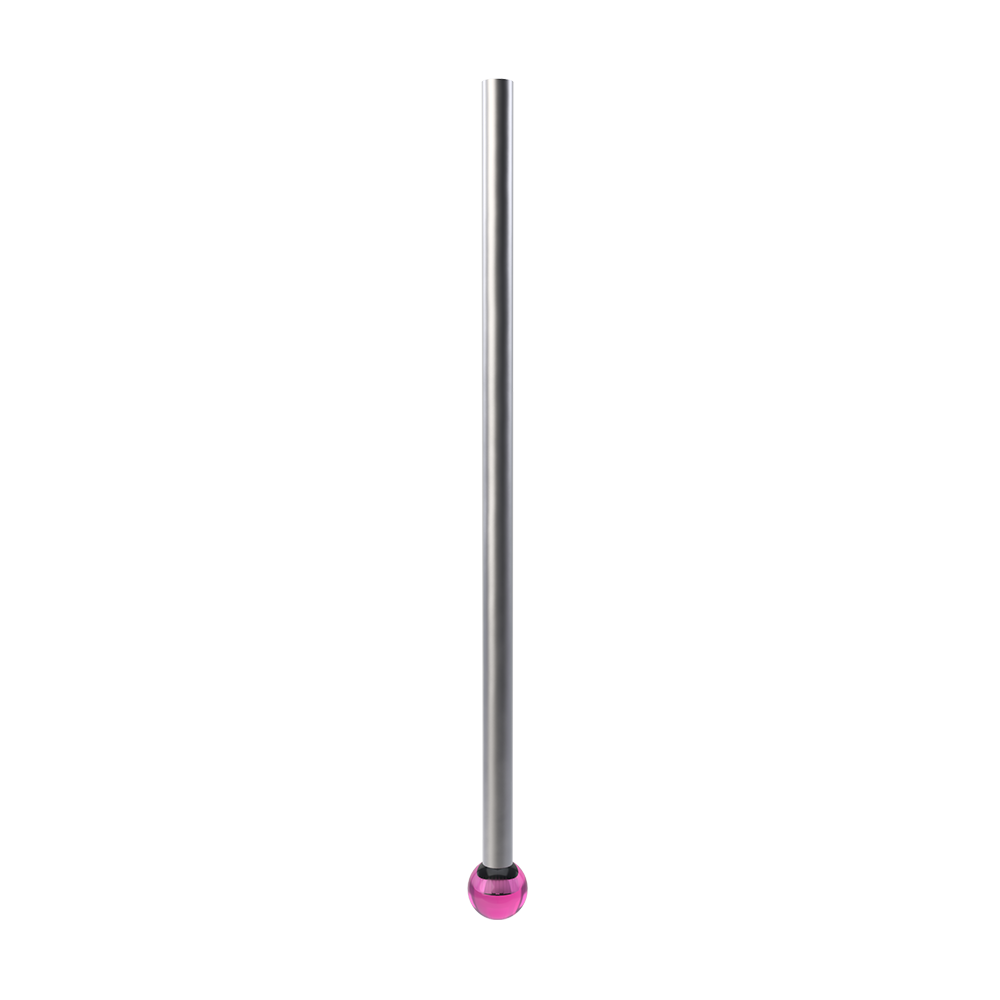 Straight Styli; stem: carbide; ball: ruby