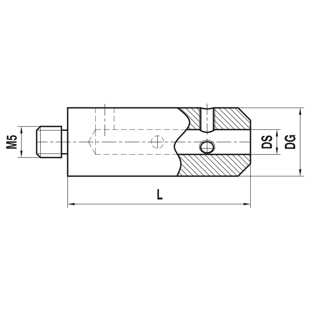 Drawing of product KH M5 000 30 040