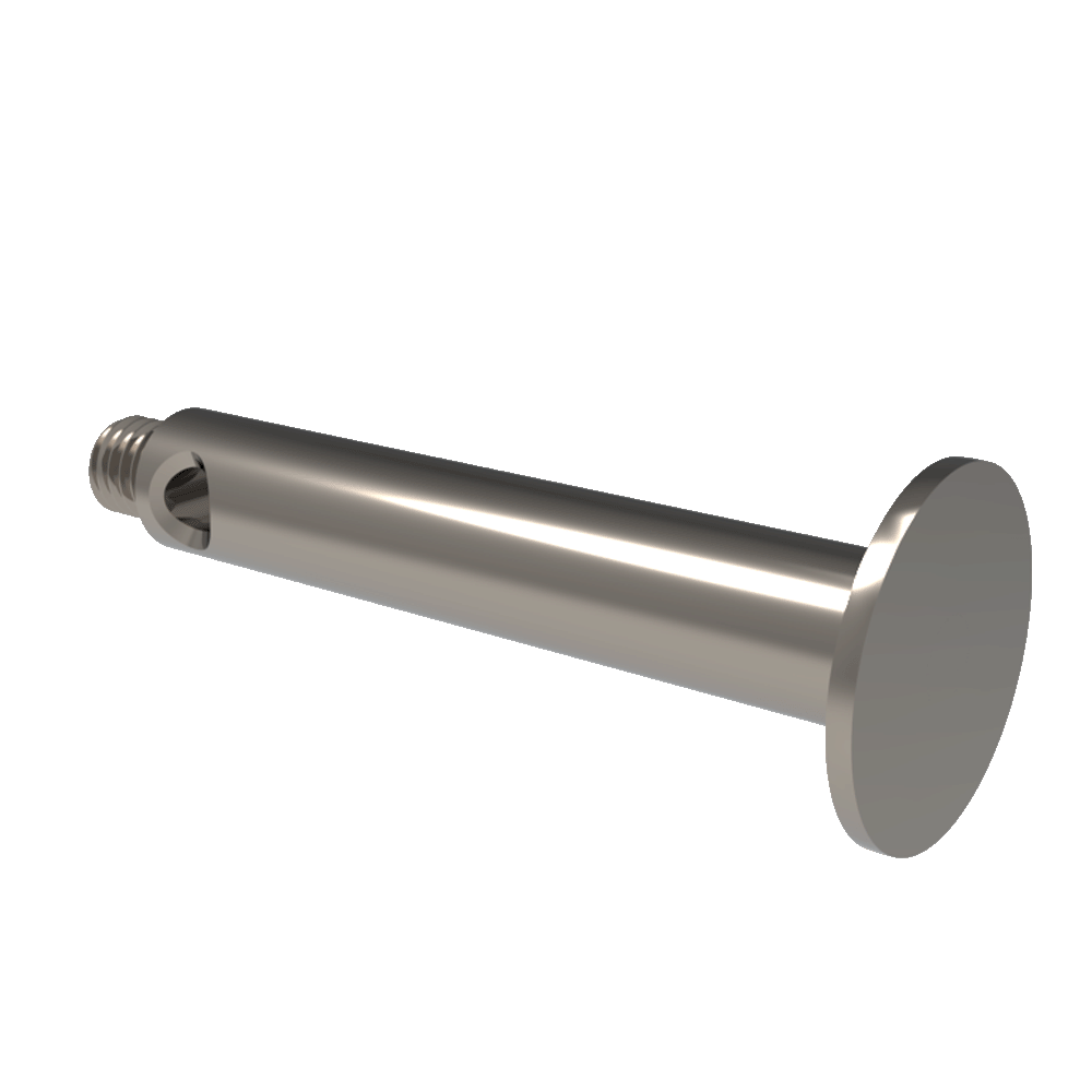 Disc Styli; base: titanium; stem: titanium; ball: stainless steel
