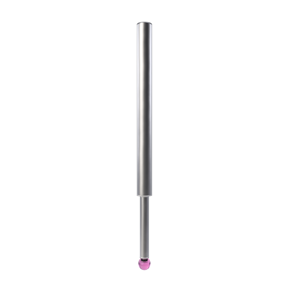 Straight Styli; stem: carbide; ball: ruby