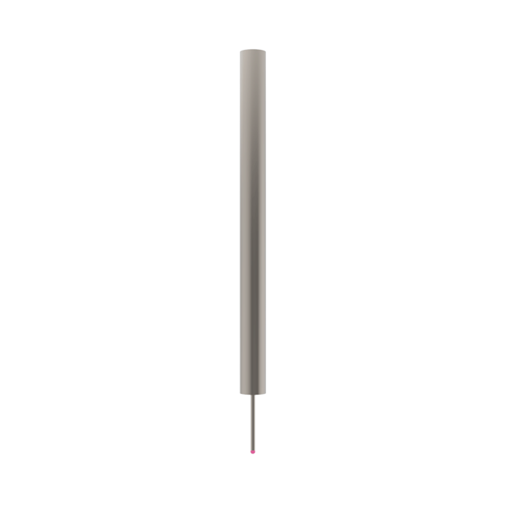 Straight Styli; stem: carbide; ball: ruby