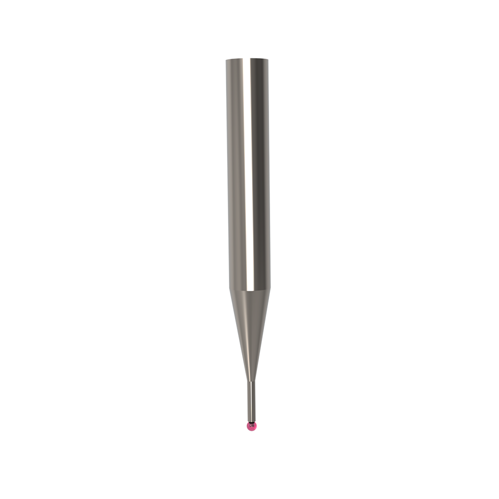 Straight Styli; stem: carbide; ball: ruby