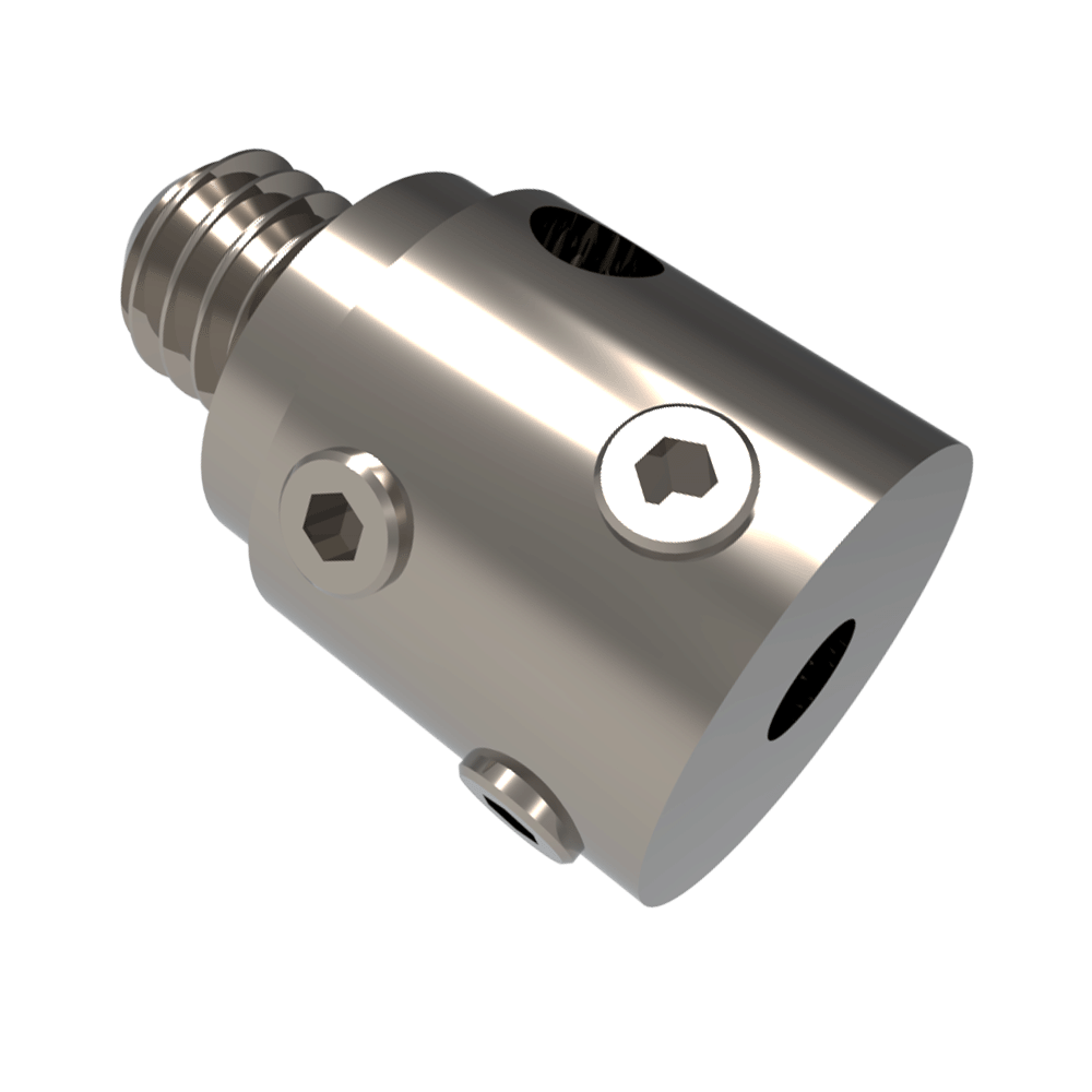 Adaptors / Holders; base: stainless steel