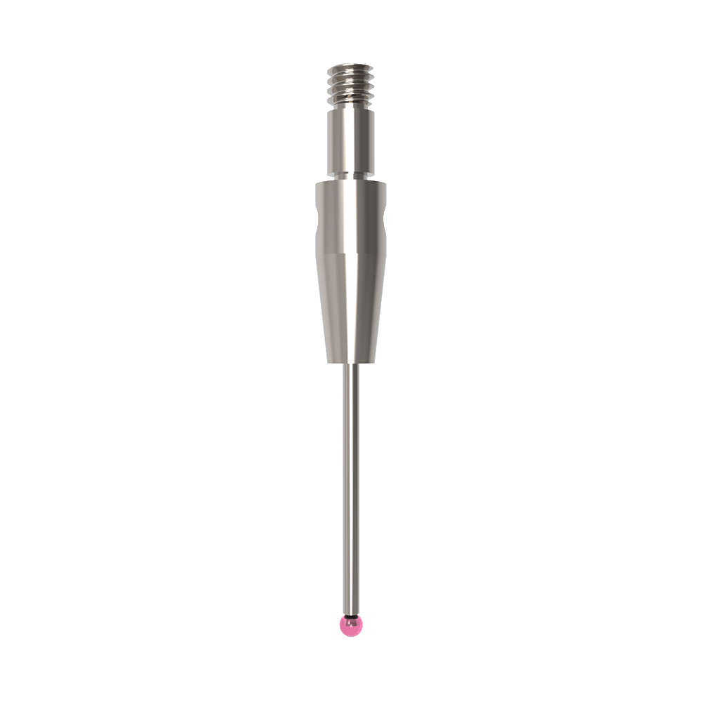 Straight Styli / Star styli; base: stainless steel; stem: carbide; ball: ruby