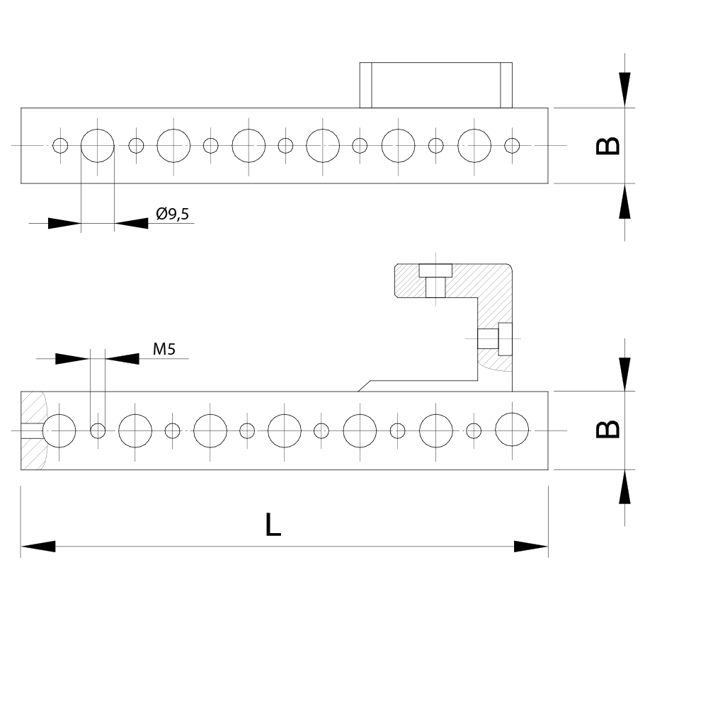 Drawing of product MA M5 000 20 200