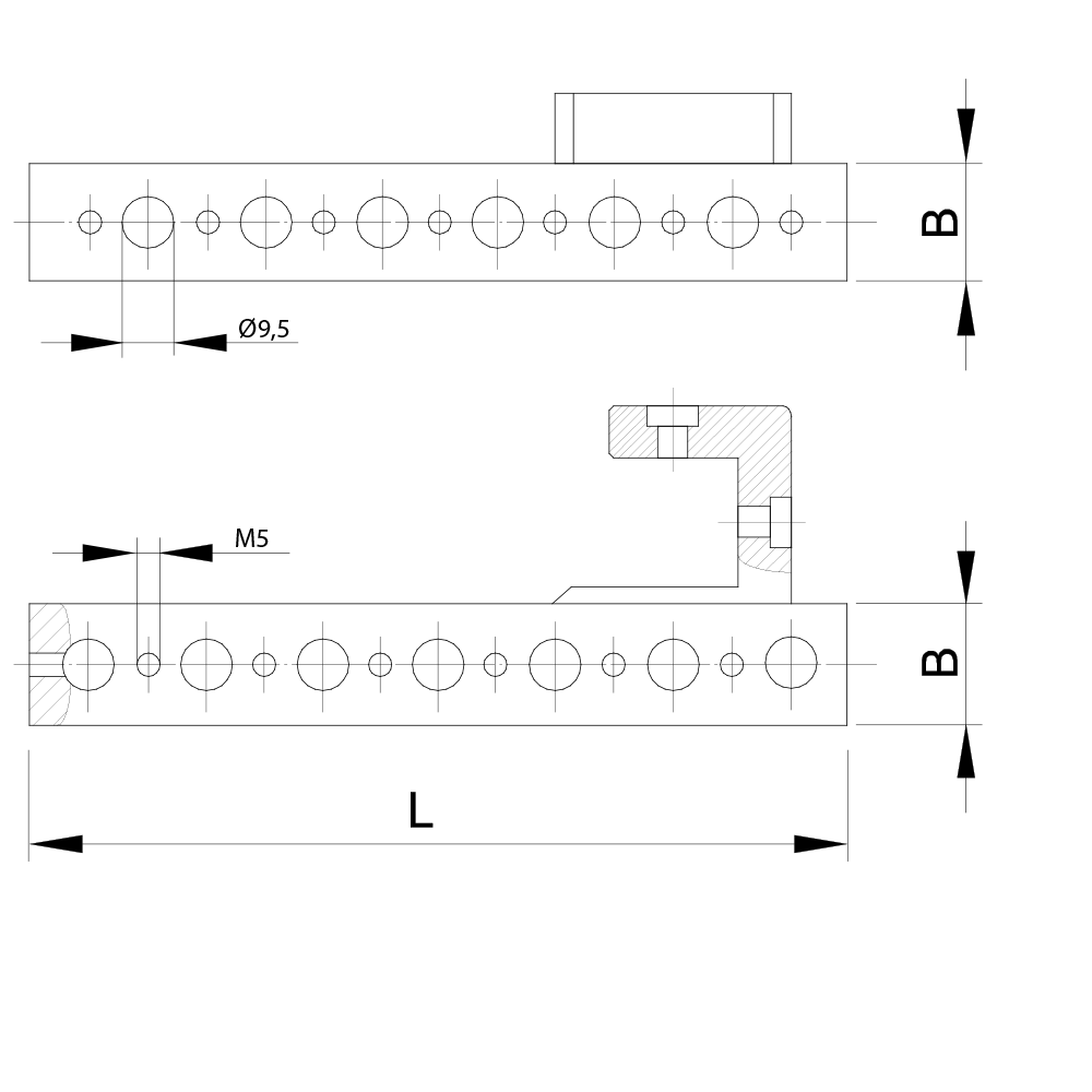 Drawing of product MA M5 000 20 140