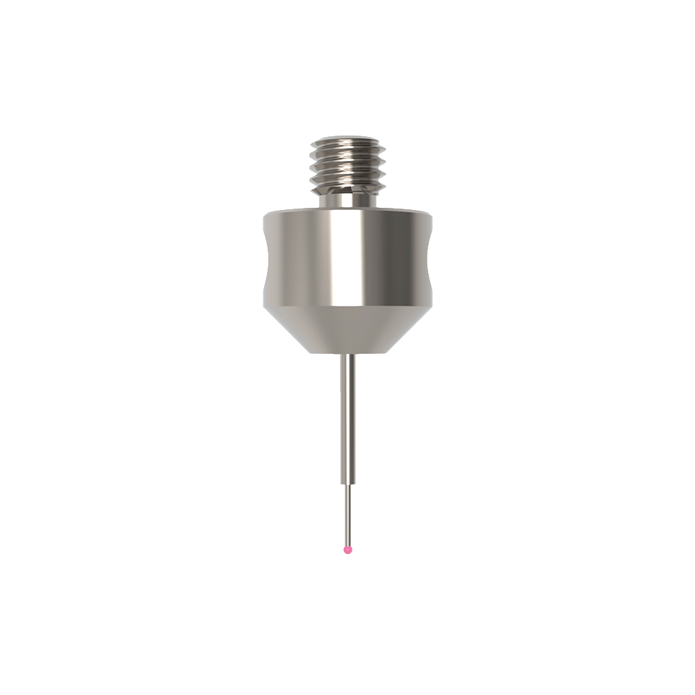 Straight Styli; base: stainless steel; stem: carbide; ball: ruby