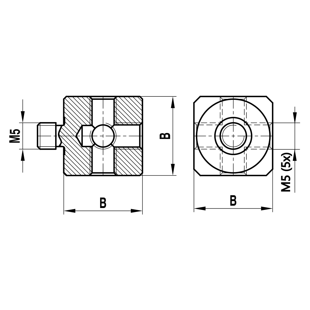 Drawing of product WA M5 000 20 000