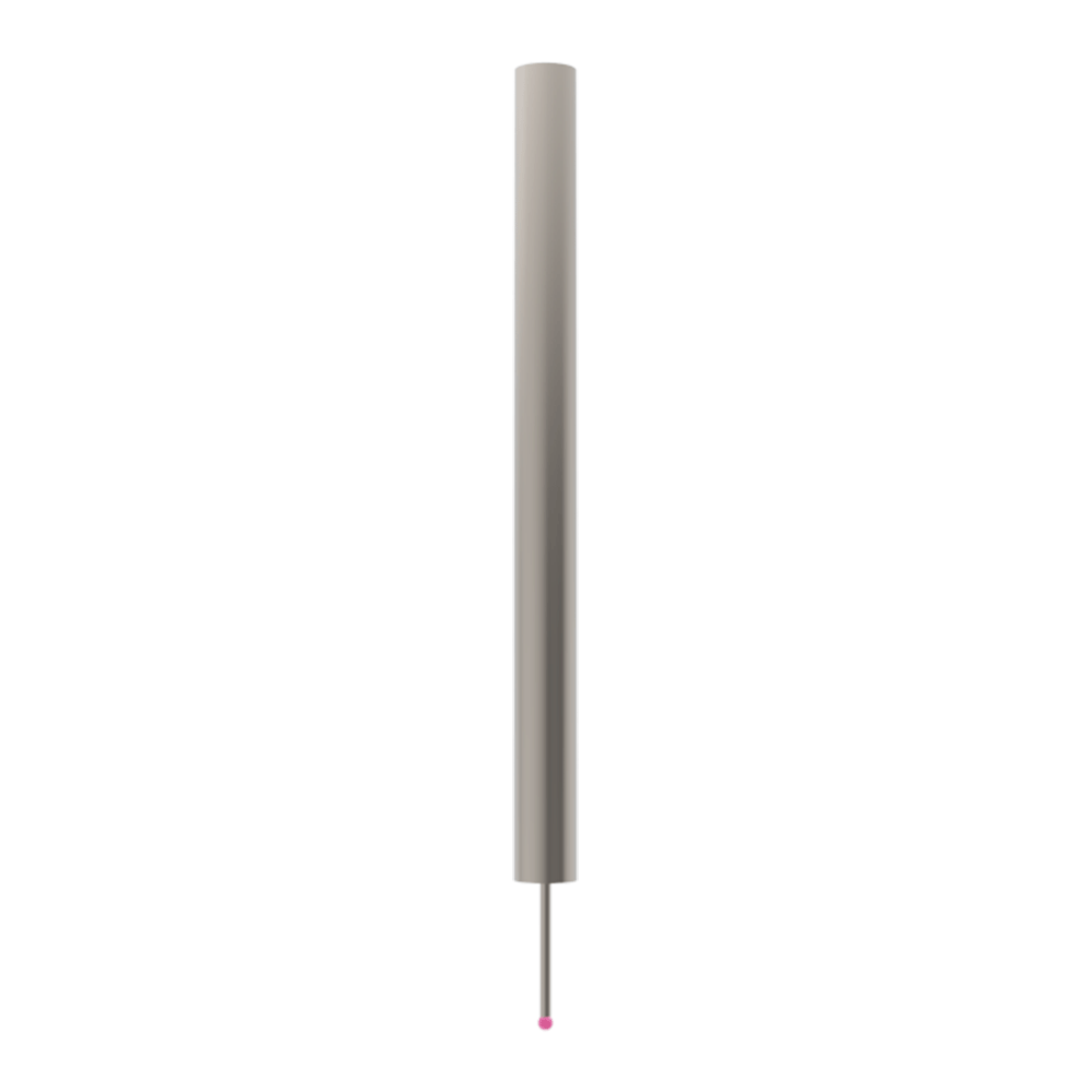 Straight Styli; stem: carbide; ball: ruby