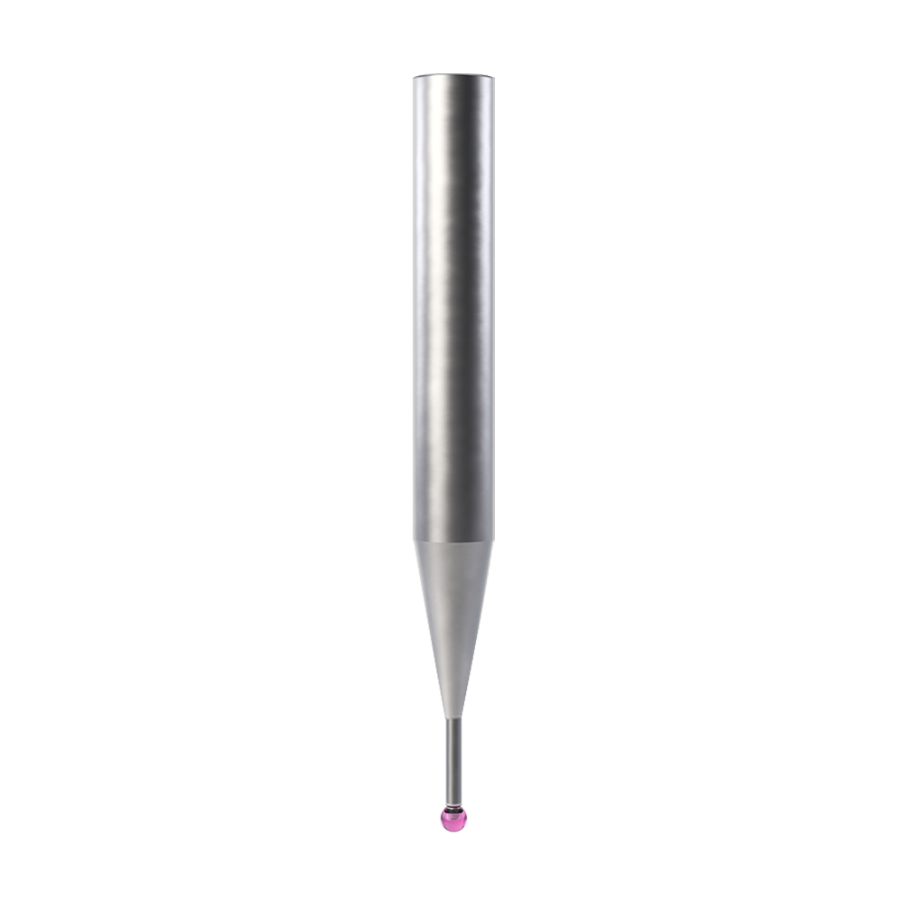 Straight Styli; stem: carbide; ball: ruby