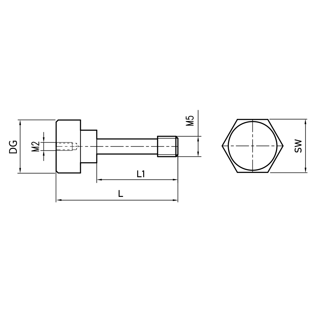 Drawing of product SI M5 0M2 20 030