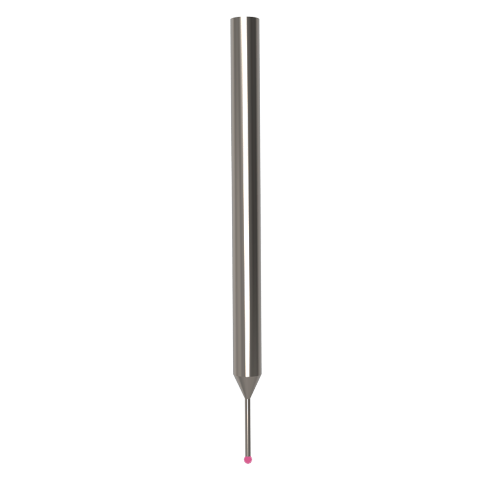 Straight Styli; stem: carbide; ball: ruby