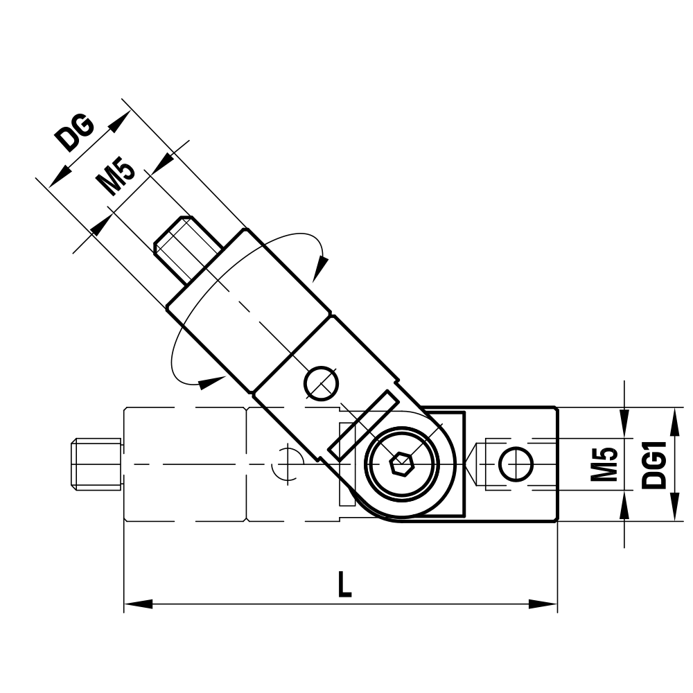 Drawing of product DG M5 000 18 058