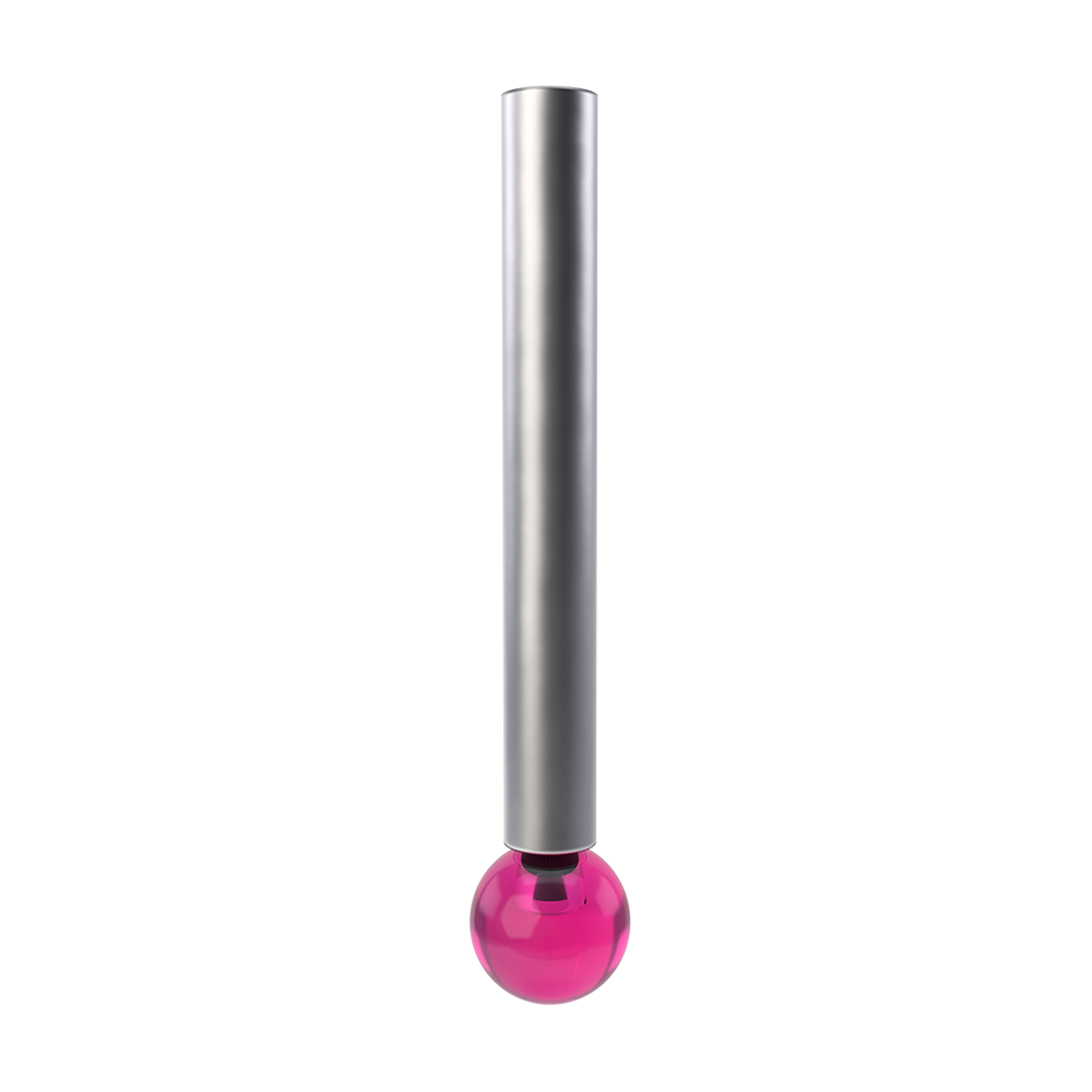 Straight Styli; stem: carbide; ball: ruby
