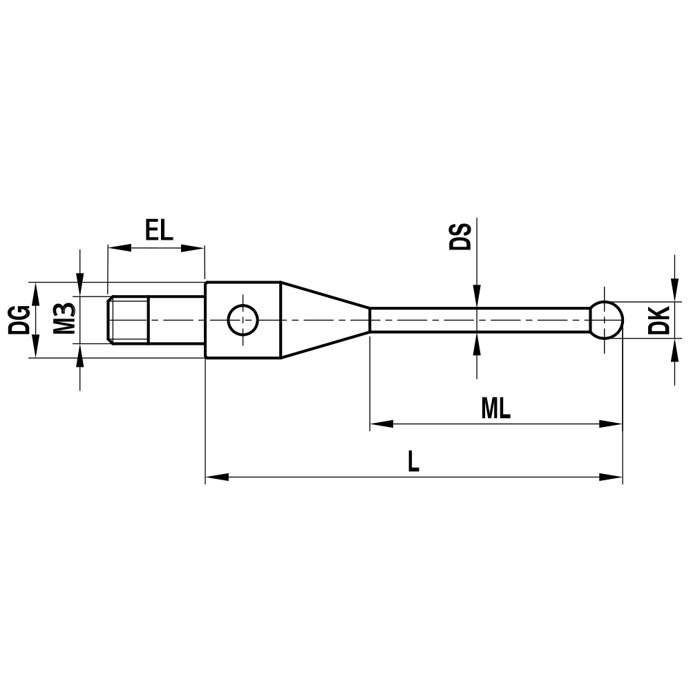 Drawing of product TI M3 020 04 019