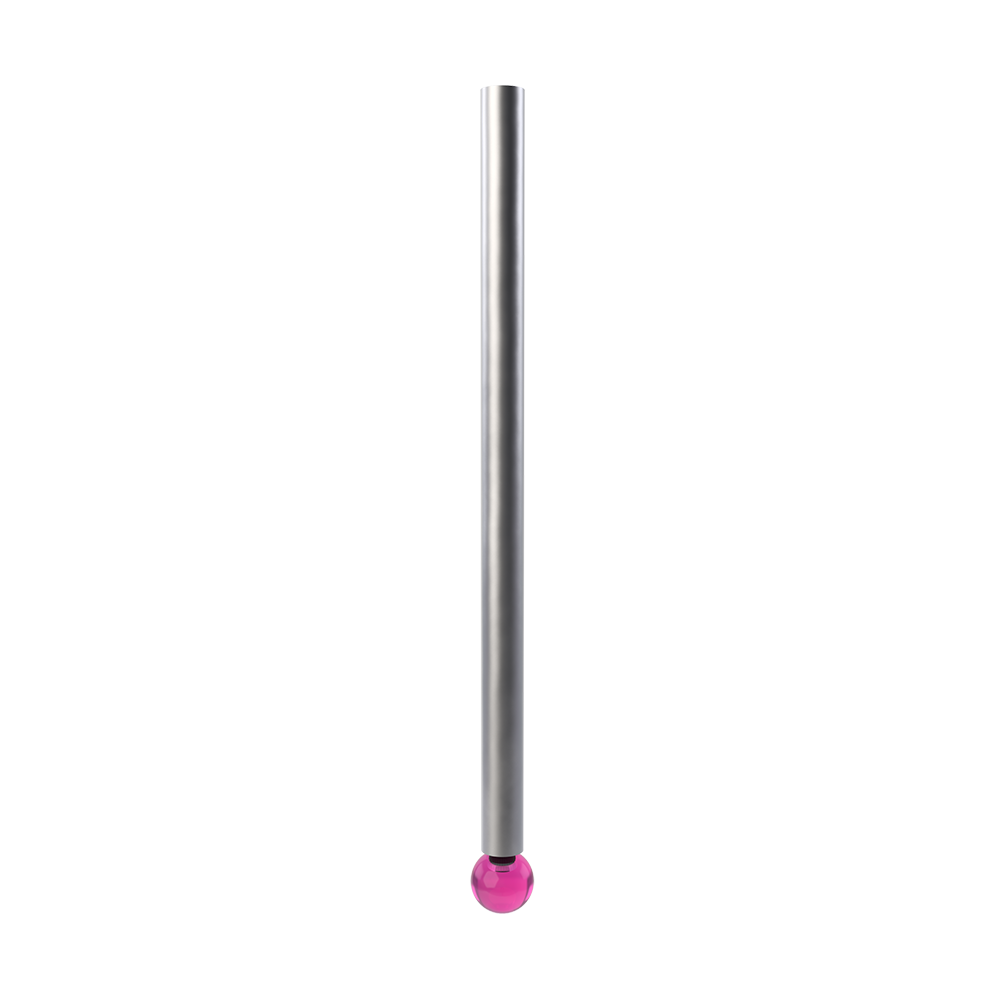 Straight Styli; stem: carbide; ball: ruby