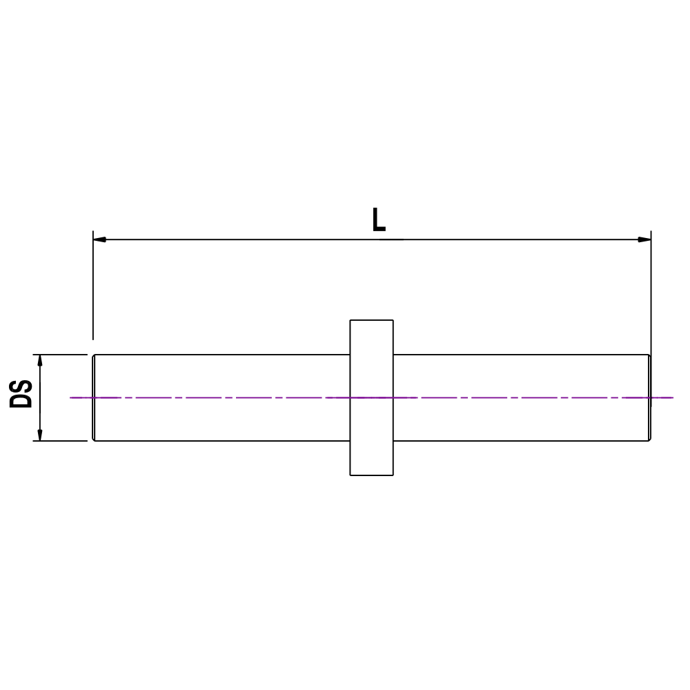 Drawing of product SH M0 00 X 200 13-S